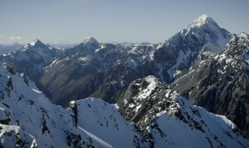 Picture of snow mountain