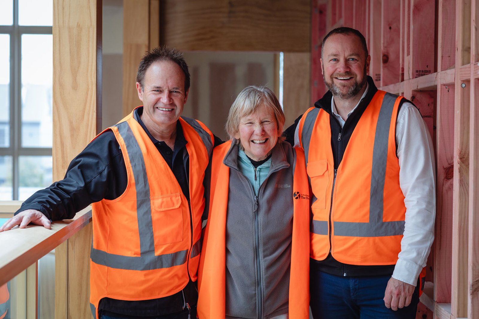 Rātā Chair Glenn Livingstone With Dame Sue Bagshaw And Rātā CEO Leighton Evans