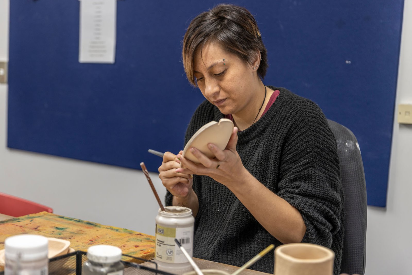 Women participating in Te Oriori Programmes